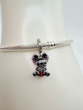 Pandora Disney Parks Snack Stitch Dangle 2025 Exclusive
